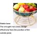 Kitchen Countertop Fruit Rack Fruit Basket Large Fruit Basket for Counter Stylish Serving Bowl for Breads Vegetables Snacks Fruit Trays for Party (Color : OneColor Size : 29.3cm) 29.3cm Onecolor - Buy Online on GoSupps.com