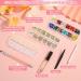 4504 Pcs Face Gems & Pearls Set | Rhinestones Makeup Jewels | White & Beige Pearls with Glue | Eye & Nail Art Decorations - Buy Online on GoSupps.com