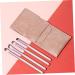 DRESSOOS 1 4pcs Eye Makeup Brushes Eye Makeup Brush Kit Highlighter Brush Mini Brush Artificial Fiber Pink - Buy Online on GoSupps.com