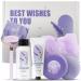 Gift Set for Women Lavender Relaxing Bath and Body Gift Baskets for Women Self Care Gift Ideas Birthday Gifts for Women Valentine's Day Mothers Day Christmas Gifts for Women