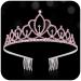 Hapdoo Pink Princess Headbands with Comb for Women Girls Rhinestone Diadem Bridal Headband for Wedding Birthday Prom Party