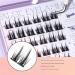 Fish Tails Glueless Press-On Eyelashes Press on Lashes No Glue Needed Self Adhesive Lash Clusters Press on Eyelashes No Glue Needed Reusable Self Adhesive Eyelashes - Buy Online on GoSupps.com