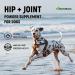 miNATURALS Premium Glucosamine Joint Powder for Dogs Arthritis Pain Relief & Hip Dysplasia Support Reduces Inflammation with Glucosamine Chondroitin MSM and Hyaluronic Acid - Buy Online on GoSupps.com