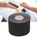 Sports Athletic Tape 5cm 5m Waterproof Physiotherapy Kinesiology Tape (Black) - Buy Online on GoSupps.com