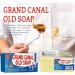 Underwear Cleaning Soap with Brush 200g Grand Canal Soap Powerful Cleaning Soap Bar Stain Remover Long-Lasting Fragrance Cleaning Soap Bar to Remove Stains from Clothing 200g+ Brush - Buy Online on GoSupps.com