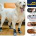 EXPAWLORER Non-Slip Dog Socks - X-Large Black/White - Anti-Slip Paw Protector for Indoor Traction & Preventing Licking/Slipping - Buy Online on GoSupps.com