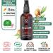 Buy Bionoble Organic Argan Oil 100ml - 100% Pure Cold-Pressed for Face Body Hair & Beard - Vegan & Cruelty-Free - Includes Glass Bottle Pipette & Pump - Buy Online on GoSupps.com