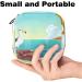 Portable Women's Menstrual Cup & Tampon Storage Bags - Albatros-Vogel Landscape Pattern | Ideal for Teenage Girls - Buy Online on GoSupps.com