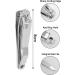 Nail Clippers - Toenail Clippers - Nail Cutter - Nail Clippers for Women - Toe Nail Clippers - Nail Clipper - Toe Nail Clipper Heavy Duty Stainless Steel- 1pc - Buy Online on GoSupps.com