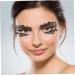 ABOOFAN Halloween Fake Eyelashes 2 Pairs eye shadow stickers false eyelashes Paper halloween eyelashes cross false eyelashes for Fluffy Eyeslash - Buy Online on GoSupps.com