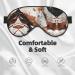 SSIMOO Marble Texture Copper Splatter Print Eye Mask | Ultra-Soft Light-Blocking for Restful Sleep | International Shipping - Buy Online on GoSupps.com