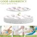 3-Pack Cleaning Kitchen Sponges Oval Swallow Violet Kitchen Cellulose Dishwashing Wood Pulp Cotton - Buy Online on GoSupps.com