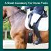 Ouitble Spur Strap Horse Riding Accessories Handmade Genuine Leather Equestrian Spur Strap - Buy Online on GoSupps.com