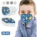 Celendi 50Pcs Cartoon Kids Face_Masks Disposable_Mask 3 Ply Breathable Anti Dust Face Filter Protection with Elastic Earloop - Buy Online on GoSupps.com