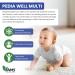 America Medic & Science PediaWell Multi (50 mL) | Baby Vitamin Supplement with Vitamin C | Enhanced Immune Support for Kids | Toddler Multivitamin Drops for Boosting Physical and Mental Growth Multi Natural Raspberry - Buy Online on GoSupps.com