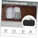 Buy HOMSFOU Toothbrush Storage Bag | Travel Pouch for Headphones Toothbrush Shaving Accessories | Durable Oxford Cloth | International Shipping Available - Buy Online on GoSupps.com