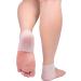 Soft Silicone Sleeves for Heel and Ball of Foot - 2 Pairs - Pain Relief & Comfort - Adjustable Size Gel Sleeves - Buy Online on GoSupps.com