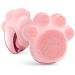 Mother's Day Gifts  MelodySusie Electric Sonic Facial Cleansing Brush with Heated Massaging  Silicone Face Cleansing Device for Deep Cleaning & Gentle Exfoliating  Rechargeable  Gifts for Women Peachy