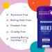 HIKI Coconut Whole Body Deodorant Cream - Aluminum-Free, Talc-Free Formula for Sensitive Skin Underarms, Skin Folds, Private Parts Deodorant - 2.45 oz - Buy Online on GoSupps.com
