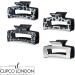 4-Piece Silver Metallic Animal Print Hair Claw Clip Set - Medium to Large Size 8.5cm - Buy Online on GoSupps.com
