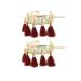 YYC 2Pcs Hollow Tassel Hair Pins Stick Set - Fashion Alloy Clips for Women's Updo Hairstyles | Double Bun Ponytail Holder Styling Accessories - Buy Online on GoSupps.com