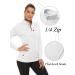 TACVASEN Women's UPF 50+ Long Sleeve Hiking Shirt - Lightweight, Quick Dry, Sun Protection - White, XL - Buy Online on GoSupps.com