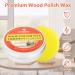 Wood Polish Wax - 100g Paste Wax for Wood Finish Cleaner & Conditioner | Perfect for Furniture Floors & Cabinets - Buy Online on GoSupps.com