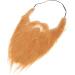 Halloween Beard Beard Fake Beard Cosplay Beard Fake Moustache False Beard (Large brown beard) Beard Props - Buy Online on GoSupps.com