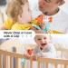Mombella Clownfish Teether Toy for Babies | Soft Silicone Baby Soothing Ring Gifts for 0-12 Months - Buy Online on GoSupps.com