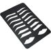 Eyebrow Lip Shape Stencils Kit Iron Design 7 Brow Shapes & 1 Lip Template Reusable Suitable for Men and Women for Eyebrow and Lip Design - Buy Online on GoSupps.com