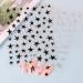 4 Sheets Star Nail Stickers 3D Gold Silver Black Christmas Star Manicure Decals Self Adhesive Nails Decoration - Buy Online on GoSupps.com