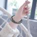 Penrux Terahertz Stone Bracelet - Power Energy Healing Straps with Terahertz Pearls Pain Relief & Balance Stylish Elastic Accessory - Buy Online on GoSupps.com