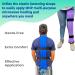 Microwave Heat Pad for Lower Back, Neck, and Shoulder Pain Relief - Hands-Free Application with Elastic Straps - Moist Heating for Cramps - Purple-Lavender Scented Heat Pack - Buy Online on GoSupps.com