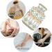 Naanle Flower Heat Bottle - 1L Transparent Hot Water Bottle for Heat & Cold Therapy Pain Relief for Bed & Hand/Foot - Buy Online on GoSupps.com
