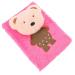 DOITOOL Note Book Notebook Fluffy Journal Book Plush Cover Journal Book Lovely Diary Book Note Accessory Multi-function Diary Book Cartoon Diary Book Note Supply Animal Gift Student Paper