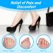 Bunion Corrector Gel Toe Separators - 10Pcs Silicone Protectors for Men & Women | Toe Spacers for Rubbing Relief & Pressure Prevention - Clear Blue - Buy Online on GoSupps.com
