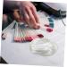 FRCOLOR 1 Silk Fiber Glassine Manicure Fiber Nail Extension Fiber Nail Length Tips False Nail Fiber Fiberglass Nail Silk Nail Salon Supplies Manicure Extension Fiber Square Uni Size 1 As Shown - Buy Online on GoSupps.com