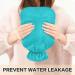 Teal Hot Water Bottle with Cover - 1L Pain Relief Water Bag for Adults | International Shipping Available - Buy Online on GoSupps.com