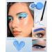 Waterproof Matte Gel Eyeliner Pot- Blue Long Lasting Cream Eyeliner Eyebrow Gel High Intensity Pigments Smudge-proof Eye Liner Brow Cream for Halloween Cosplay Show Eye Liner Brow Face Makeup-#120 - Buy Online on GoSupps.com