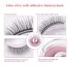Fluffy Natural Look Reusable Self Adhesive False Eyelashes - Waterproof & Easy to Apply | No Glue Needed | Perfect Gift for Women & Girls - Buy Online on GoSupps.com