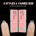 Soft Gel False Nail Tips Kit - 480PCS Short Coffin & Almond | Matte Full Cover Acrylic Extensions | 15 Sizes | DIY Manicure & Salon Use - Buy Online on GoSupps.com