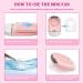 TOEDO USB Eyelash Fan Mini Lash Dryer Handheld Fan with Sponge - Pink - Buy Online on GoSupps.com