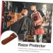 Minkissy 2-Pack Safety Shear Sheath & Razor Protection Cap - Durable PU Cover for Scissors & Shavers - International Shipping Available - Buy Online on GoSupps.com