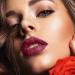 Maroon Red Matte Lipstick Set with Lip Liner and Brush Kit - Long-lasting, Waterproof, Talc-free, Paraben-free - Buy Online on GoSupps.com