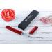 G.Liane Glass Manicure File with Genuine Qualified Crystals Shape and Smooth Nail File Tool with Case Best for Gentle & Safe Nail Care Kit for Beautiful Fingernails (Red Rose) - Buy Online on GoSupps.com