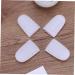 Lurrose Silicone Toe Bandage Tube Pad Cover Sleeve Protector Set - Big Toe Sleeve, Finger Protector, Corn White Size 2 - 2 Pairs - Buy Online on GoSupps.com