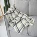WOLWES Warm Wearable Blanket - Comfy Fleece Poncho with Buttons | Cozy Snuggle Throw Wrap Cape for Home & Office - Buy Online on GoSupps.com