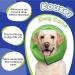 Kuoser Dog Cone Collar Blue M(Size) 28-36cm/11-14.2in - Soft Adjustable Recovery Collar for Dogs After Surgery - Anti-Bite Protection & Quick Healing - Buy Online on GoSupps.com