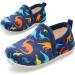 Lefflow Toddler Slip-On Dinosaur Shoes - Comfortable Boys Girls House & Outdoor Walking Slippers - Buy Online on GoSupps.com