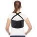 ORTONYX Sternum & Thorax Support Chest Brace - Rib Fracture & Open Heart Surgery Recovery - Adjustable Black Medium (33.5-37 - Buy Online on GoSupps.com
